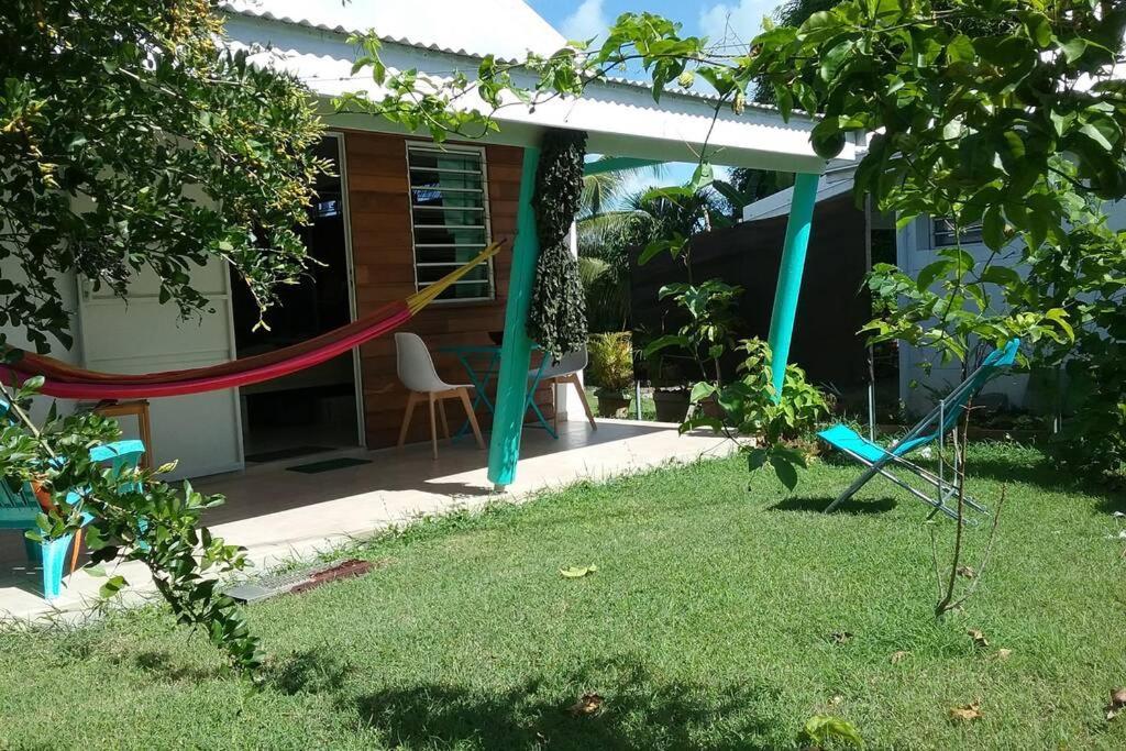 Gite Cajou Dans Jardin Tropical Ventile A Sainte-Anne Ngoại thất bức ảnh