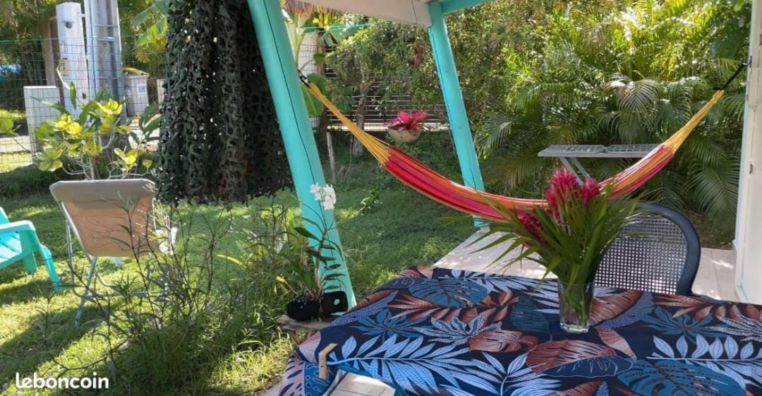 Gite Cajou Dans Jardin Tropical Ventile A Sainte-Anne Ngoại thất bức ảnh