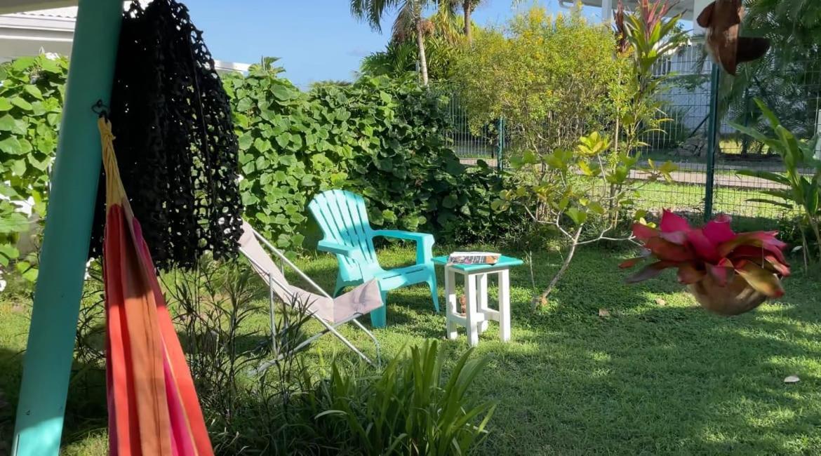 Gite Cajou Dans Jardin Tropical Ventile A Sainte-Anne Ngoại thất bức ảnh
